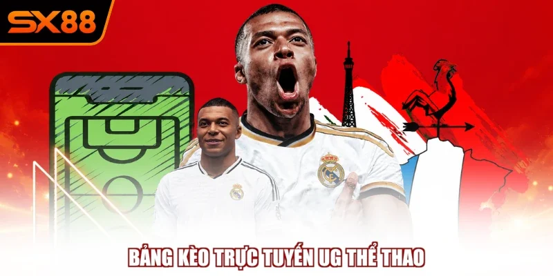 bang keo truc tuyen ug the thao Bảng kèo trực tuyến UG thể thao